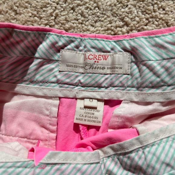 Hot pink J. Crew shorts - Picture 2 of 3